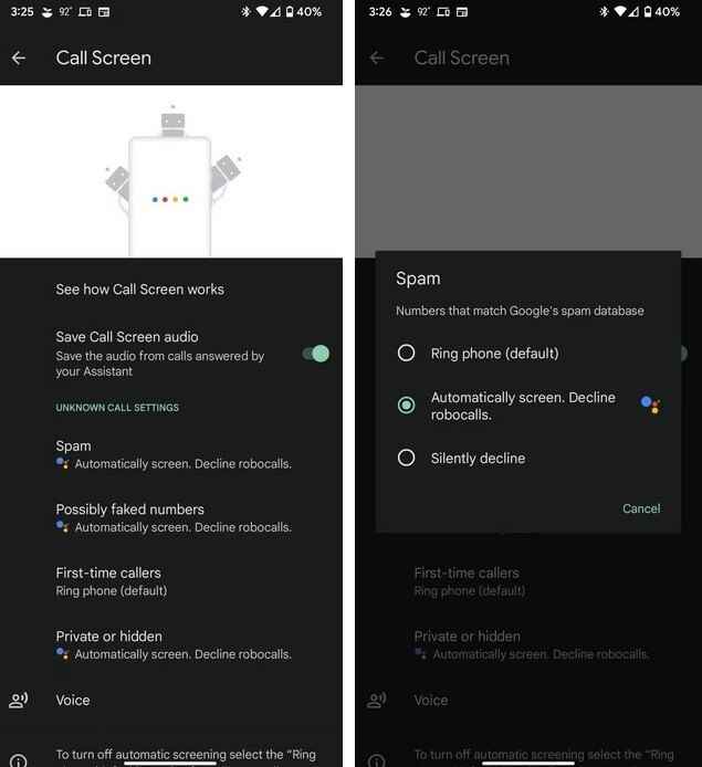 Geçerli Arama Filtreleme menüsü - Google, Arama Filtreleme ayarlarını değiştirerek kullanıcılara istenmeyen aramalarla mücadele etmeleri için üç seçenek sunar