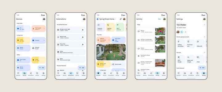Google Home uygulaması yeniden tasarlandı, yeni özellikler, Matter desteği ve daha fazlası