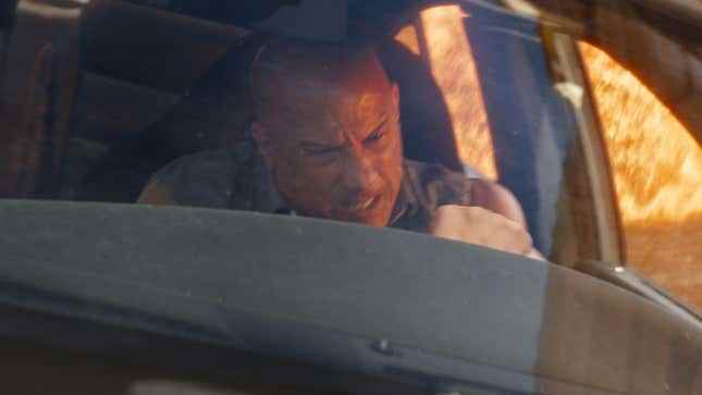Vin Diesel sürüş.