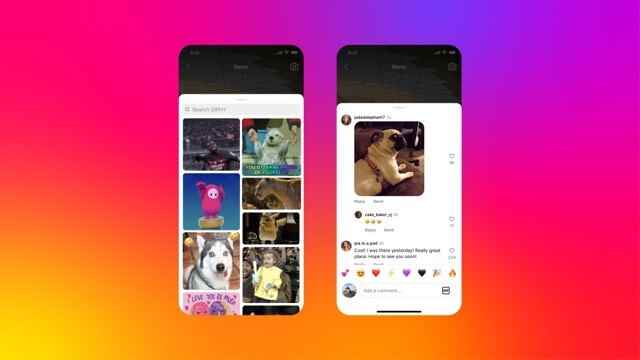 Görüntü Kaynağı - Meta - Instagram artık gönderilere bir GIF ile yanıt vermenize ve Reels'inizi daha fazla düzenlemenize izin verecek
