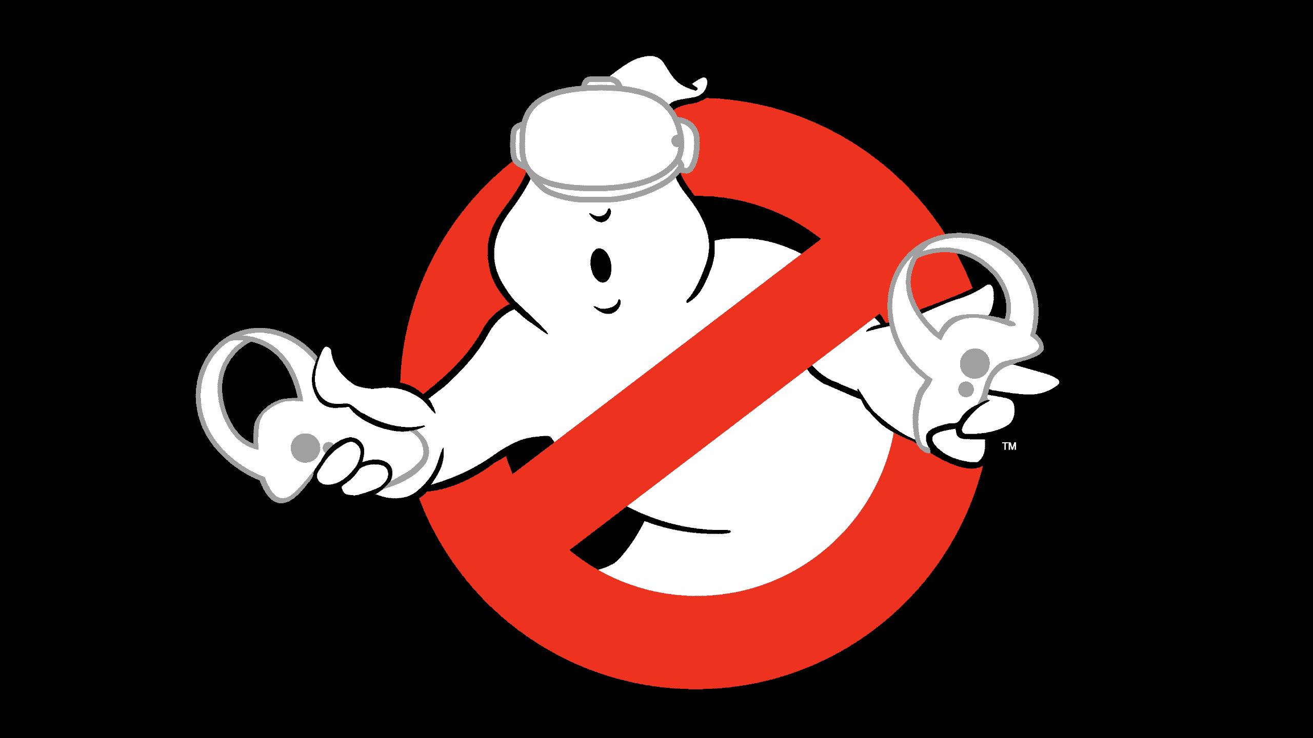 Yeni Ghostbusters VR logosu - hayalet bir Quest 2 giyiyor