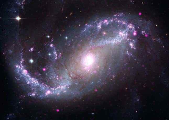 Çubuklu sarmal gökada NGC 1672.
