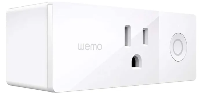 Wemo Smart Plug'in fotoğrafı