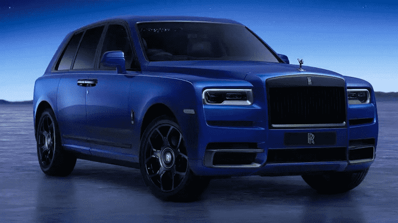 Lüks Rolls-Royce Cullinan Black Badge Blue Shadow Özel Koleksiyonu Tanıtıldı