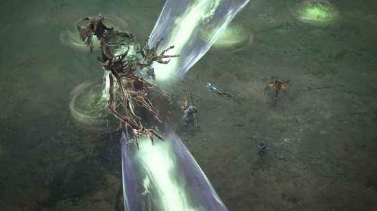 Diablo 4 gezgin ölüm dünya patronu, arenada dalgalanan bir dalga da dahil olmak üzere yedi farklı mekanik kullanıyor