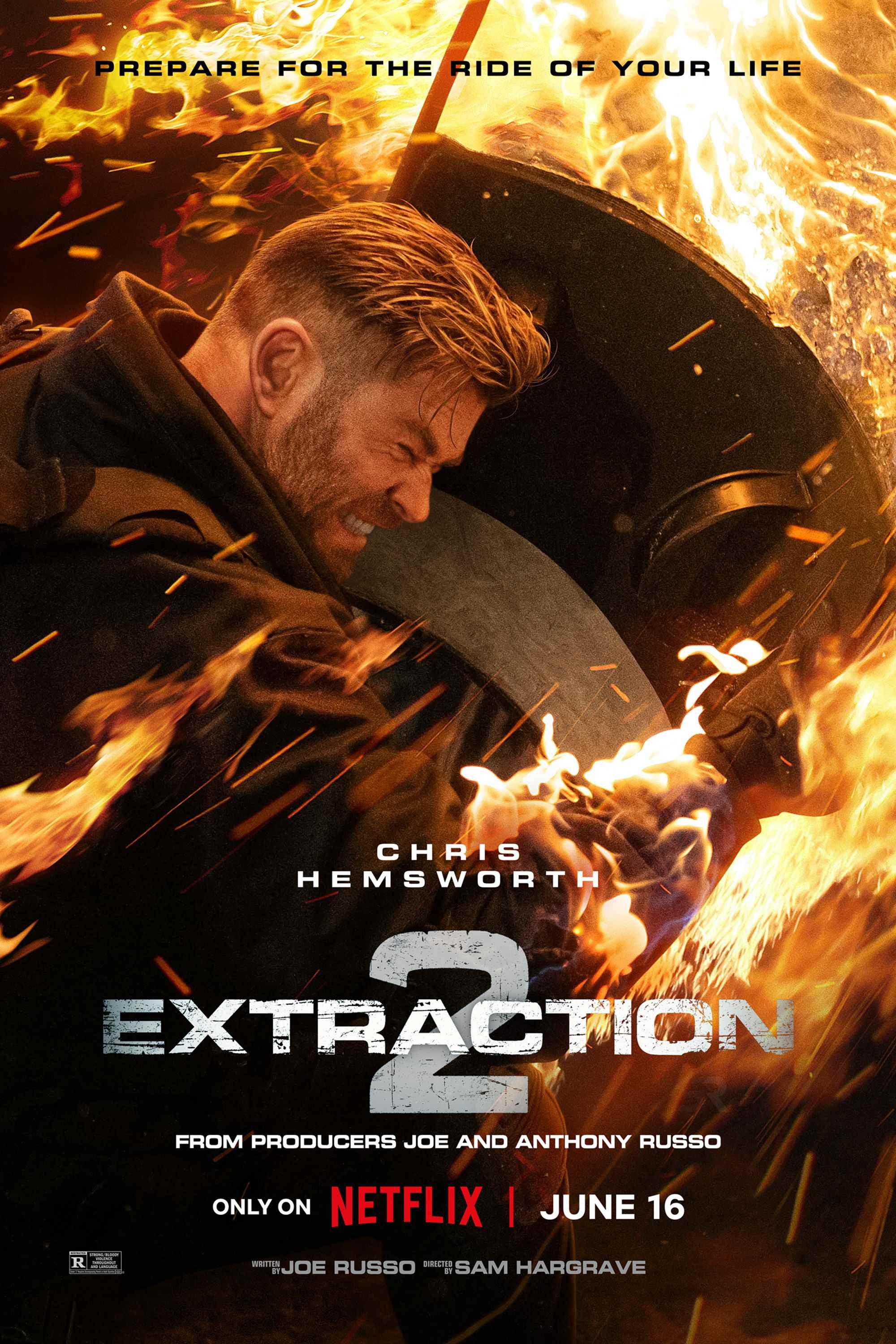 Extraction 2 Posteri, Chris Hemsworth ile