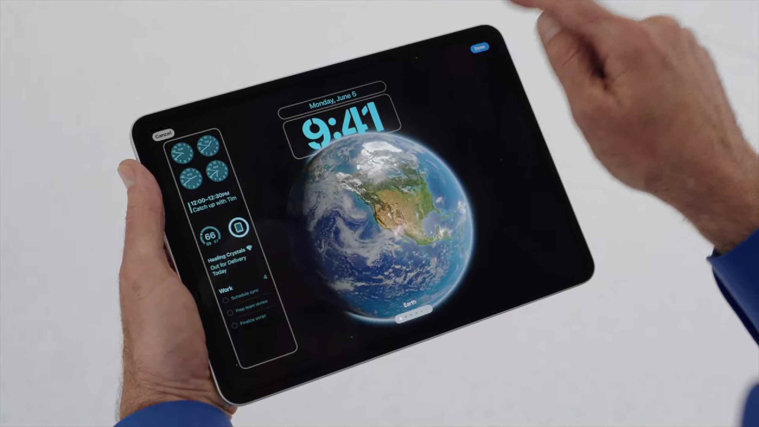 iPadOS 17, Live Widget'lar ve iPad için Sağlık ile resmen duyuruldu