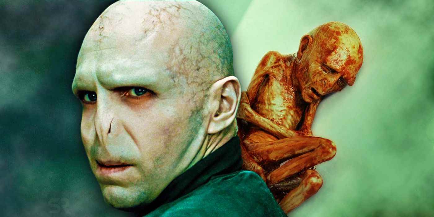 Harry Potter'da Voldemort ve yüzülmüş ruhu