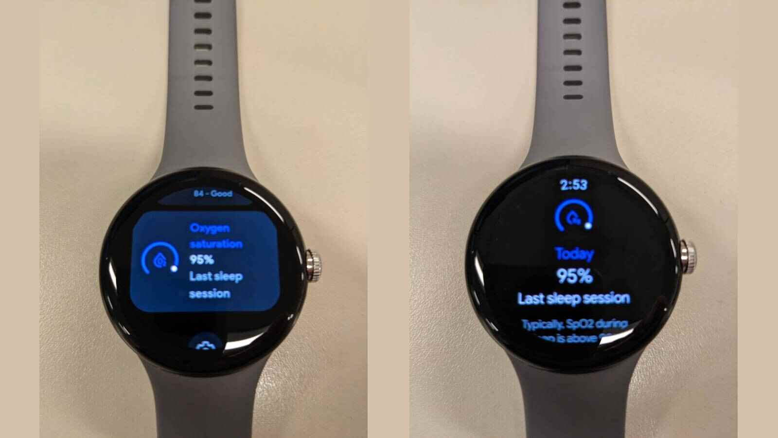 Pixel Watch'ın kandaki oksijen sensörü sonunda iyi bir şekilde kullanılmaya başlandı - Pixel Watch kullanıcıları, lansman sırasında orada olmayan bir özelliği bulunca rahatladı