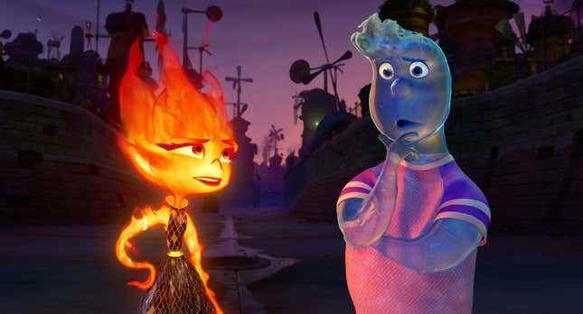 Elemental, Pixar'ın Büyük Salınımlar Yaparken En İyi Halinde Olduğunu Kanıtlıyor başlıklı makale için resim