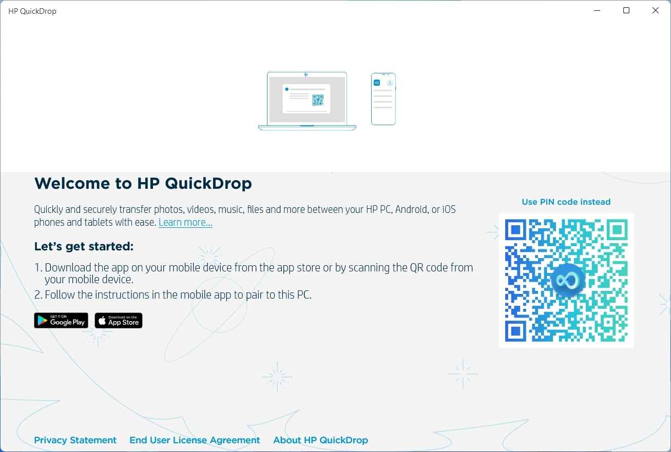 HP QuickDrop kurulumu