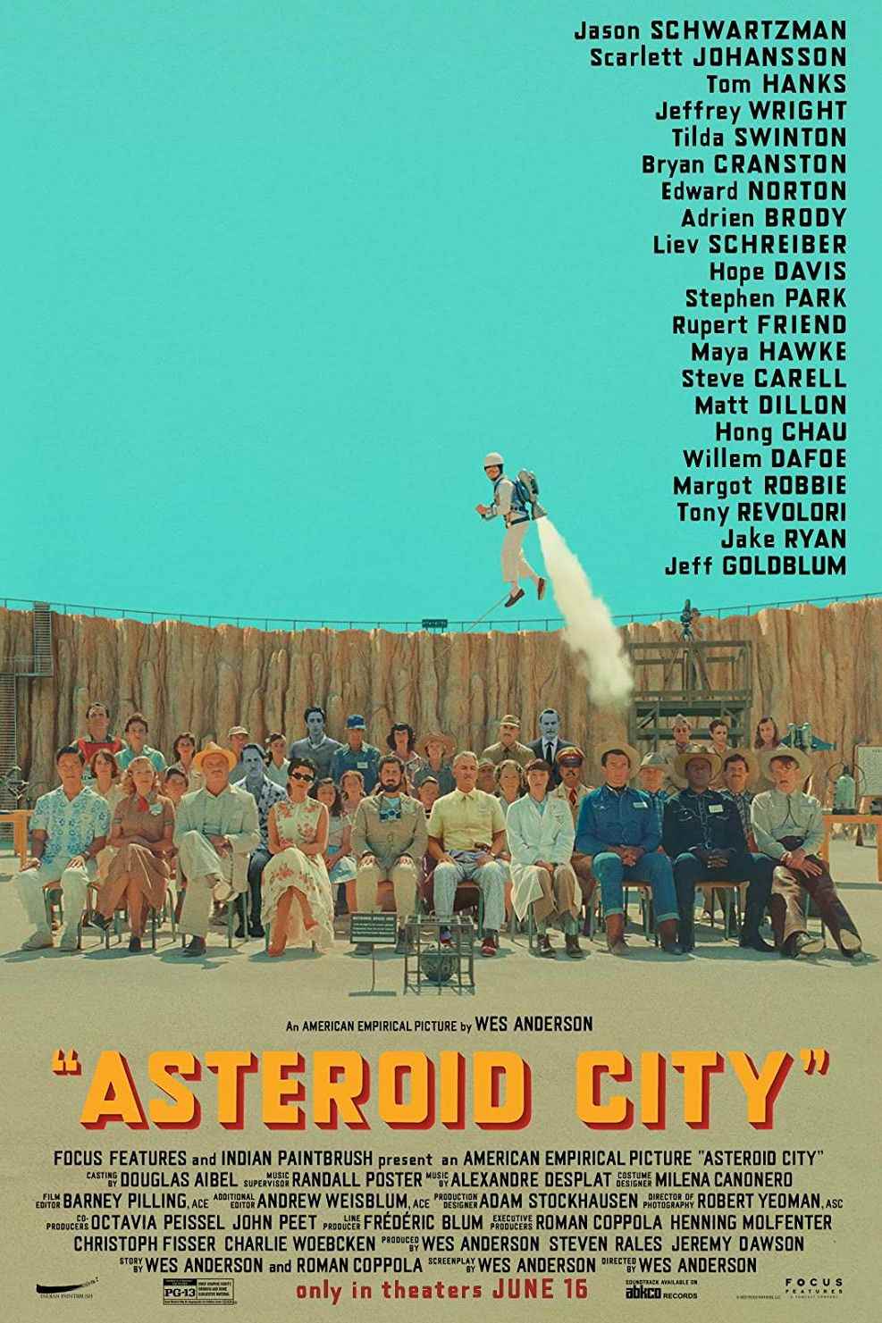 Asteroit Şehri Film Posteri