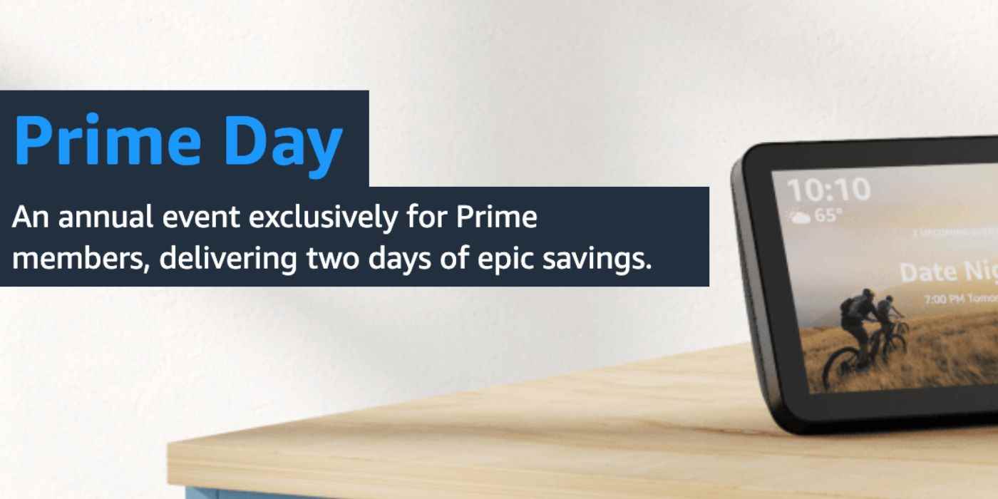 Prime Day Açılış sayfası