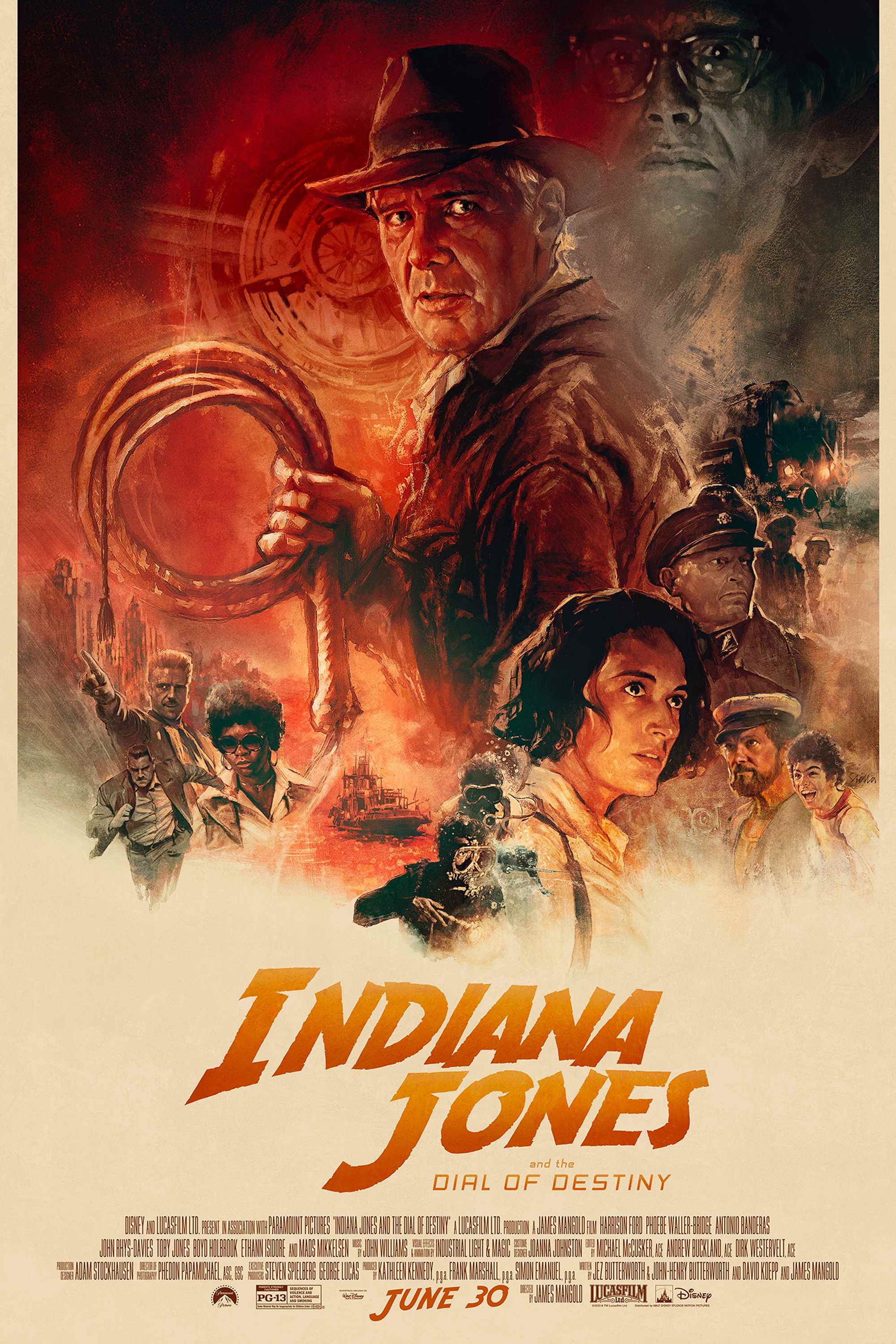Indiana Jones ve Dial of Destiny Posteri