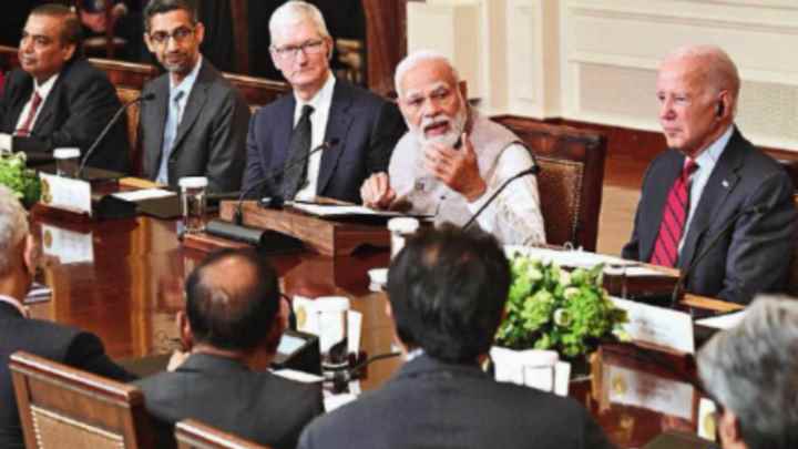 İzleyin: Başbakan Modi, Apple, Google ve Microsoft CEO'ları ile buluşuyor