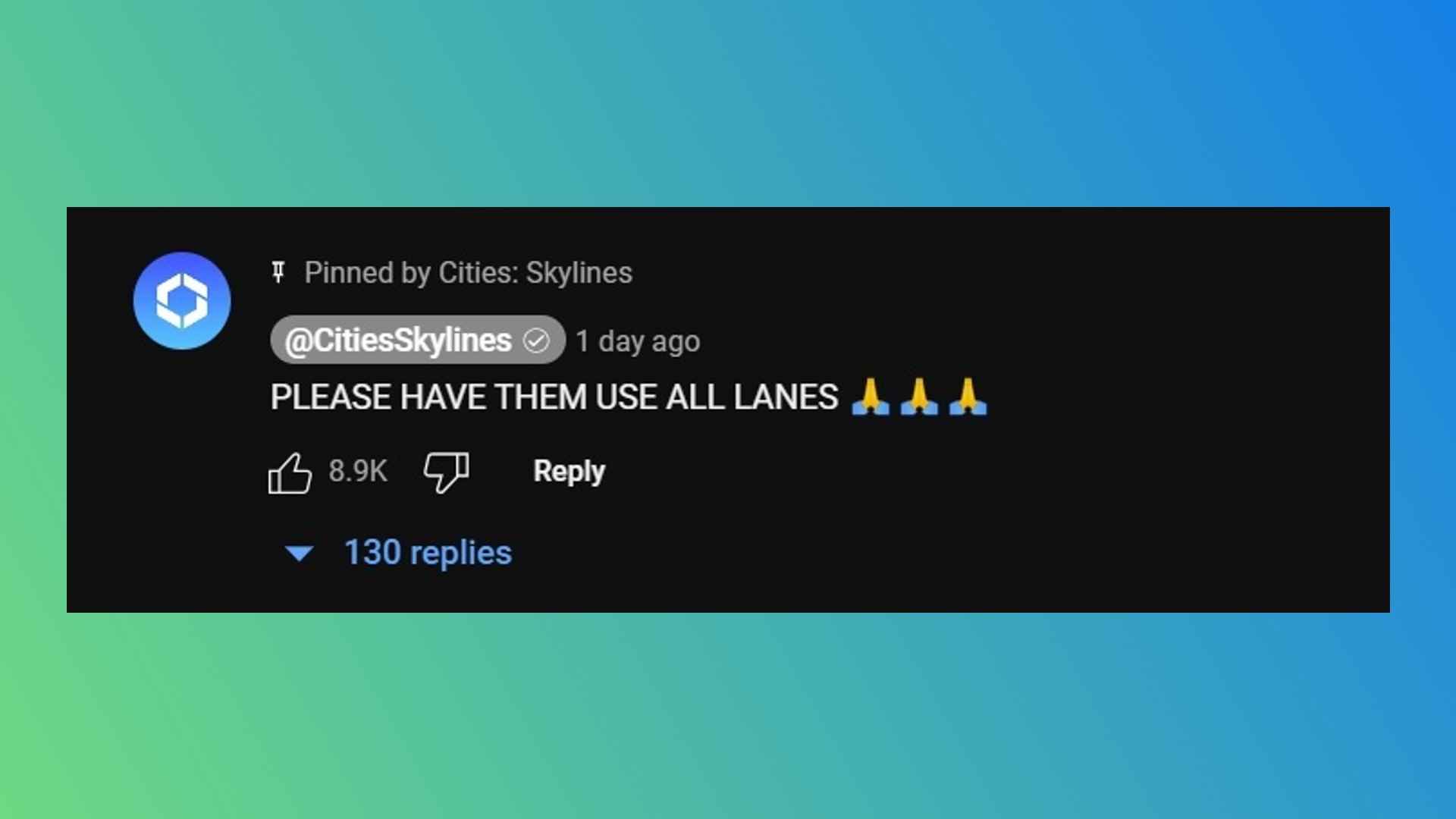 Cities Skylines 2 lanes: Colossal Order'ın şehir kurma oyunu Cities Skylines 2 oynanışı hakkında bir yorum