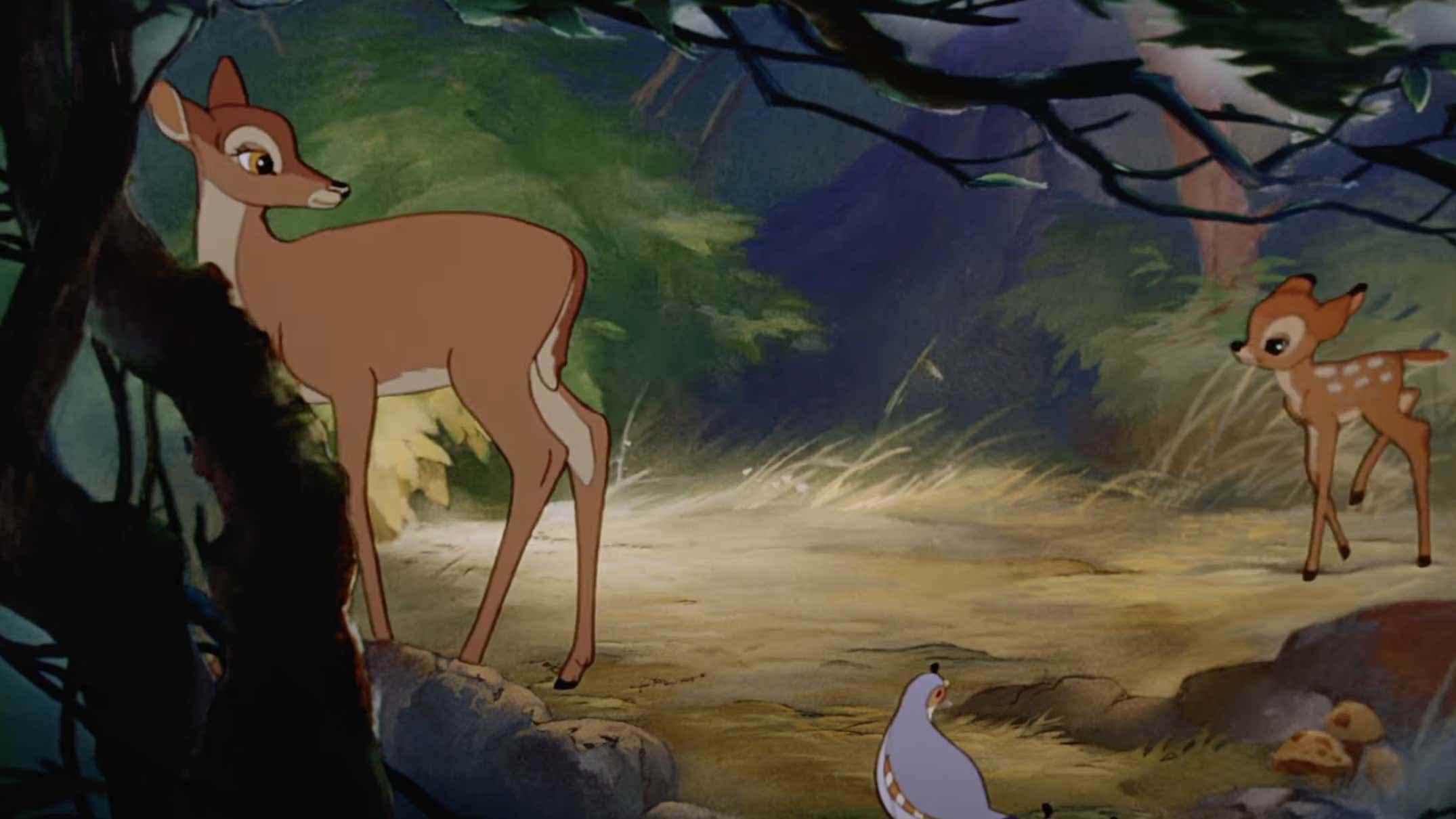 Bambi ve annesi daha mutlu zamanlarda