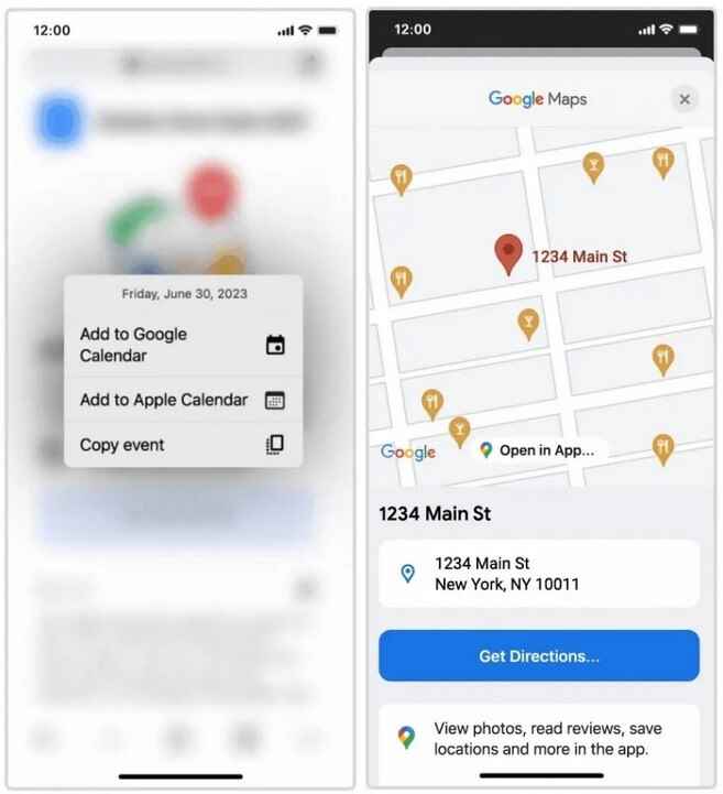 Yakında bir mini sürüm&nbsp;  iOS Chrome uygulamasında Google Haritalar - Haritalar, Çeviri, Takvim ve Lens gibi Google uygulamaları iOS Chrome uygulamasına entegre ediliyor