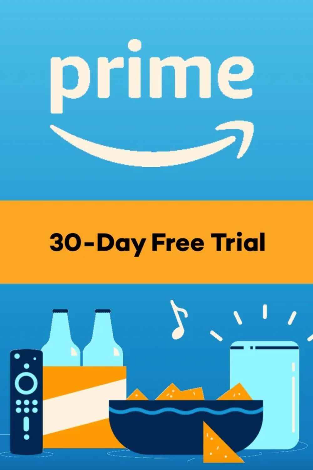 Amazon Prime için ücretsiz deneme görüntüsü