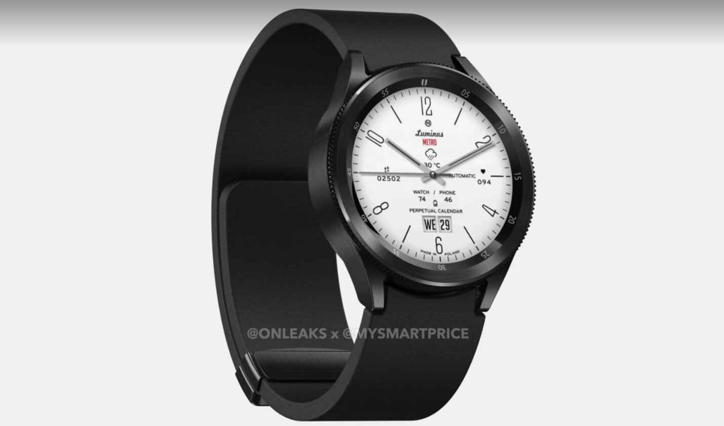 Samsung Galaxy Watch 6'nın Render'ı - Samsung'un bir sonraki premium Galaxy Watch'ı artık ABD'de piyasaya sürülmesine bir adım daha yakın
