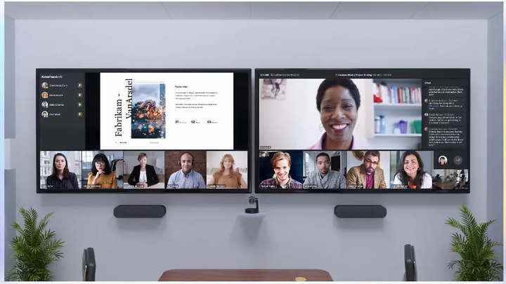 Sanal toplantılar sırasında üretkenliği artıran dört Microsoft Teams Room özelliği