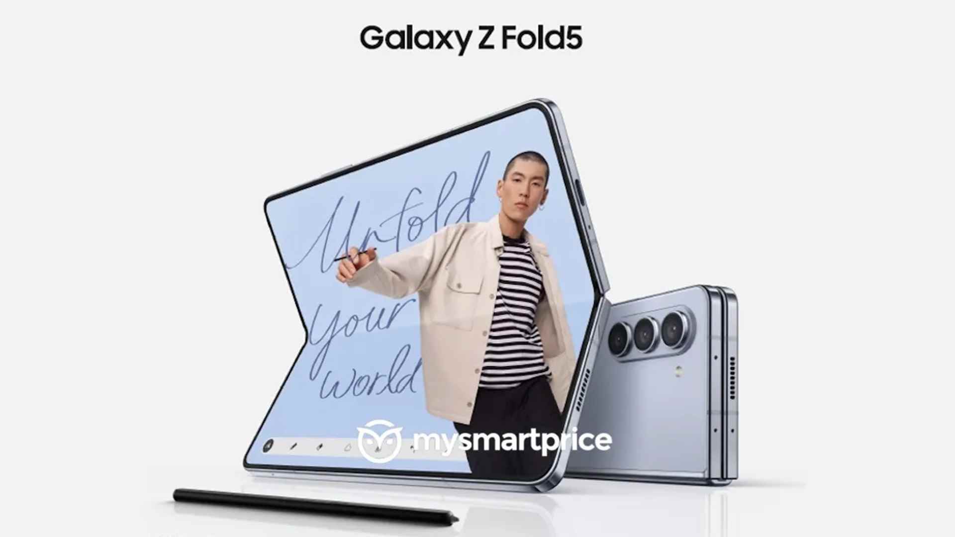 Galaxy Z Fold5 basın görseli sızdırıldı