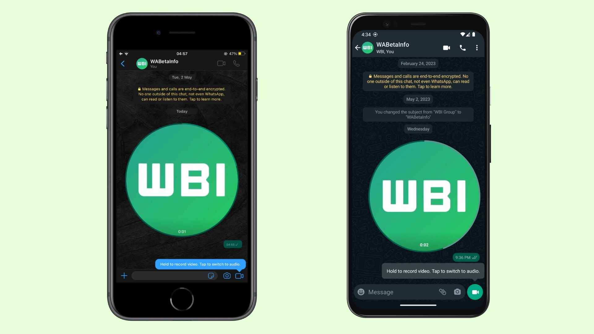 WhatsApp'ın yeni görüntülü mesajlaşma özelliği.  - WhatsApp, arkadaşlarınızla iletişim kurmanın yeni bir yolunu (tür) ekliyor