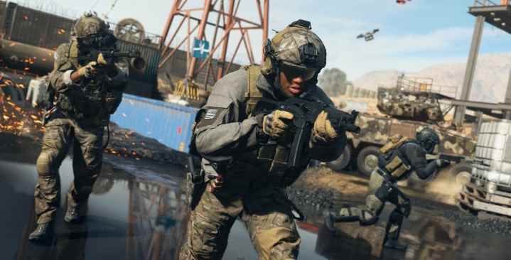 Call of Duty: Modern Warfare 2'de karakter çekimi.