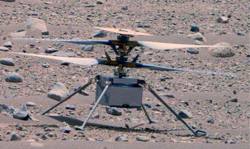 Ingenuity Mars Helikopteri ev telefonları