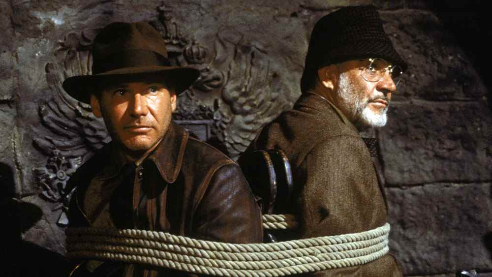 Harrison Ford ve Sean Connery, 'Indiana Jones ve Son Haçlı Seferi'nde