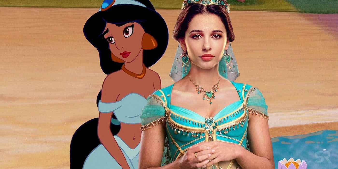 Aladdin Jasmine Original vs Remake