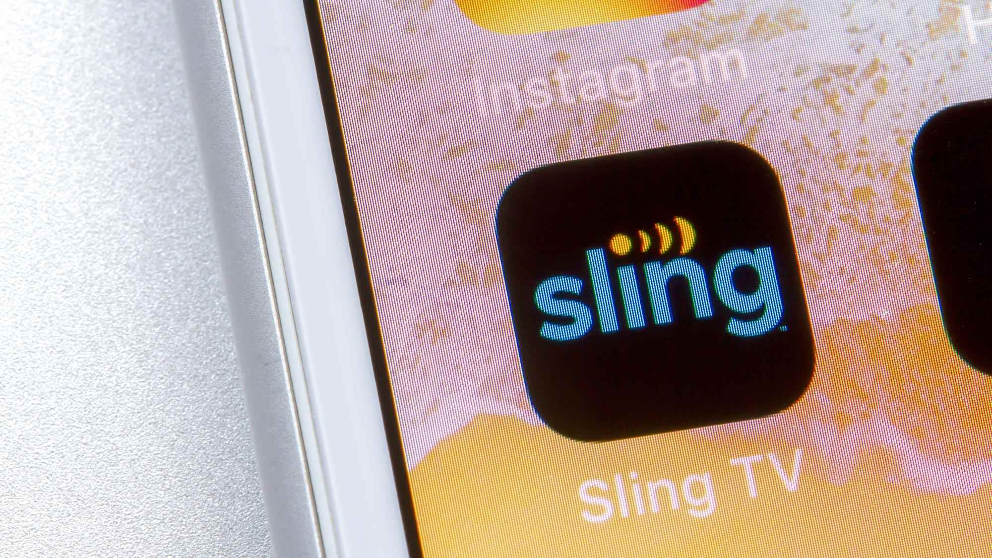 iPhone'daki Sling uygulaması simgesi