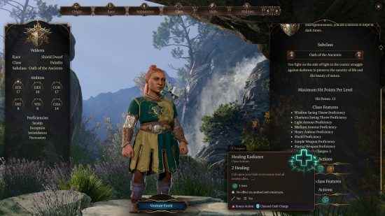 Baldur's Gate 3 Paladin yapısı: Paladin'inizden en iyi şekilde yararlanmak için karakter yaratma ekranını kullanın
