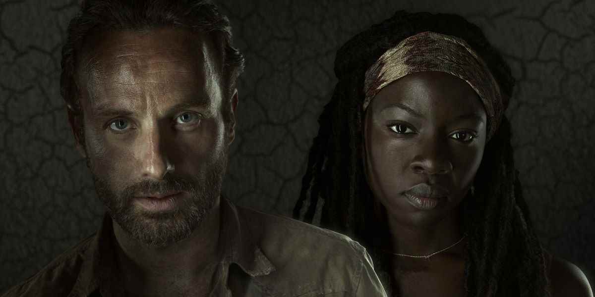 The Walking Dead'den Rick ve Michonne