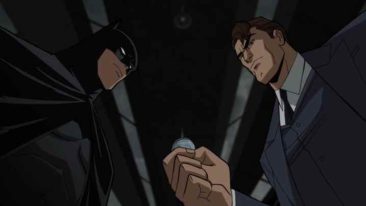 Batman ve Harvey Dent "Batman: The Long Halloween - Part 1"de.
