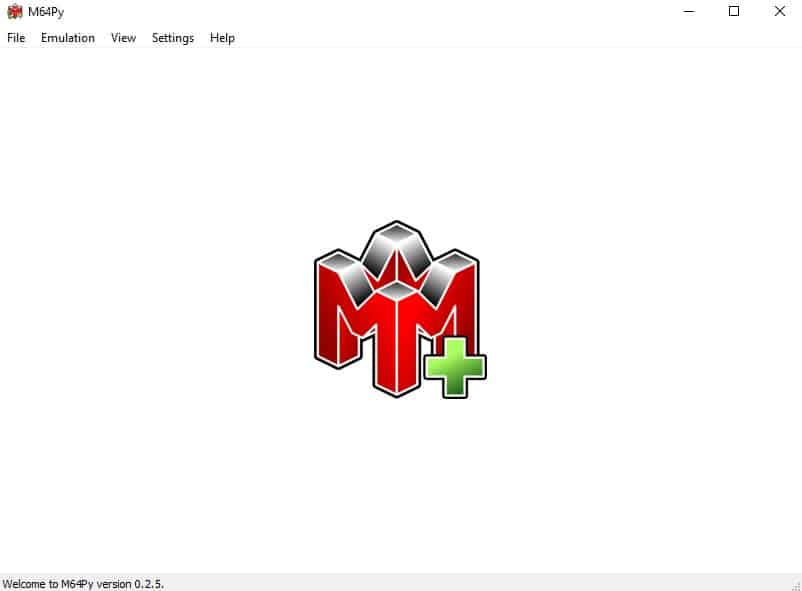 Mupen64Plus, ünlü Nintendo 64 öykünücüsünün Python GUI sürümü.
