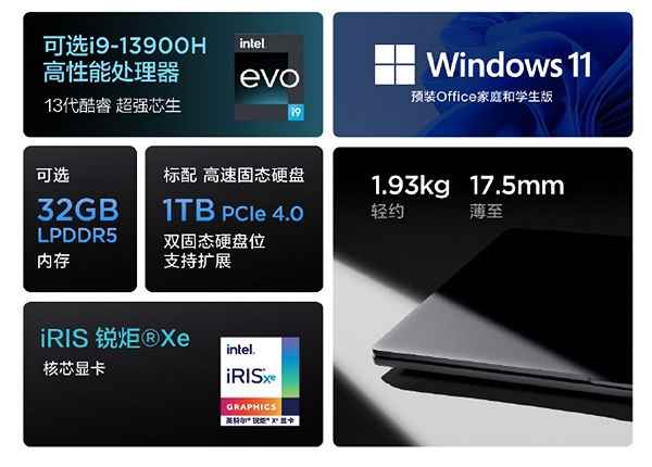 Lenovo Xiaoxin Pro 16 2023 Core Edition 16 inç ultrabook tanıtıldı.  Burada ekran 2.5K 120 Hz ve 32 GB RAM zaten veri tabanında var