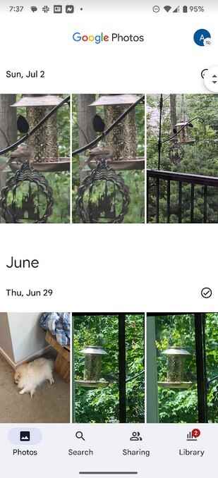 Güncellemeden önce Google Fotoğraflar uygulaması Android'de nasıl görünüyor - Az sayıda iOS, Android kullanıcısı Google Fotoğraflar uygulamasının yeni görünümünü deniyor