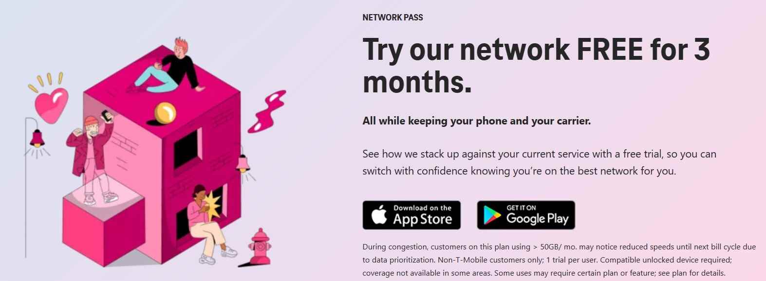T-Mobile'ın Ağ Geçişi, denemeniz için size üç aya kadar ücretsiz sınırsız veri sunar - Cricket, Visible, Verizon ve T-Mobile dahil olmak üzere çeşitli kablosuz şirketler ücretsiz denemeler sunar