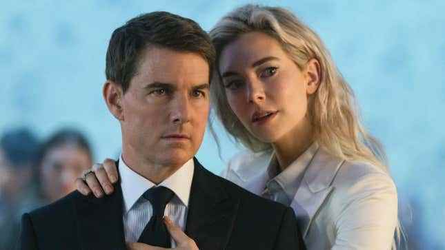 Tom Cruise ve Vanessa Kirby, Mission: Impossible-Dead Reckoning Part One'da.