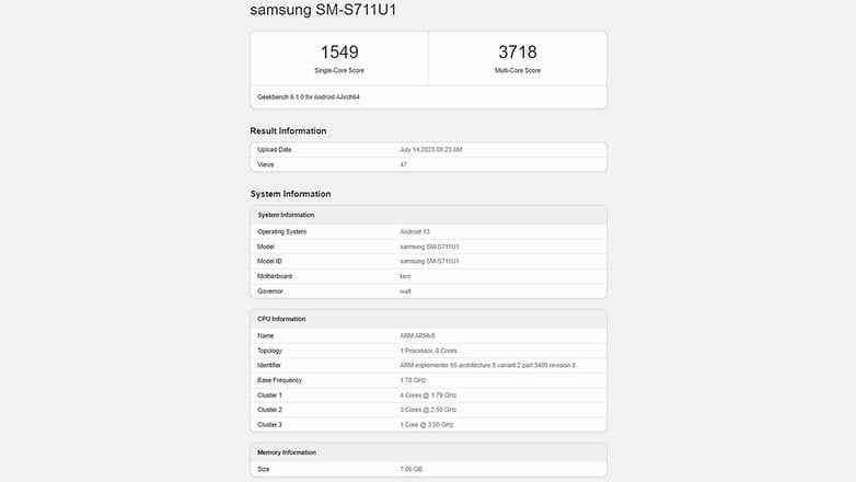 Samsung Galaxy S23 FE Kıyaslaması