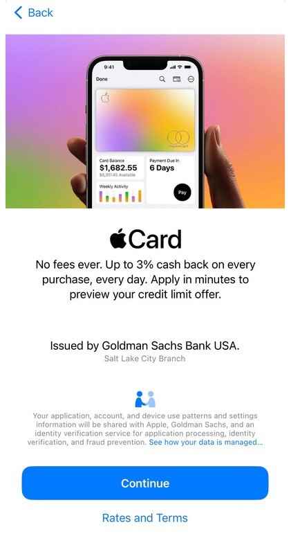 iPhone kullanıcıları Apple Card için doğrudan Wallet uygulamasından başvurabilir - Goldman Sachs, Apple Card'ı American Express'in kucağına bırakabilir
