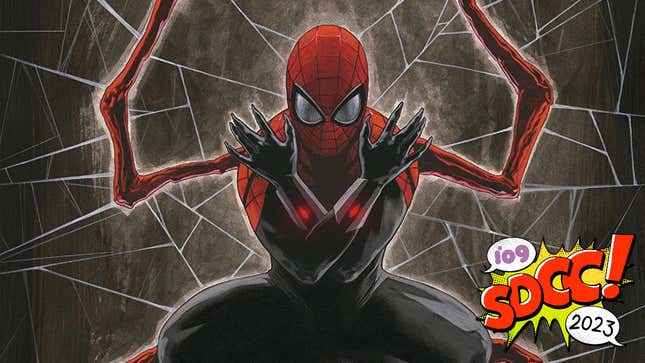 Üstün Örümcek Adam (2018) # 1 için kapak resmi.