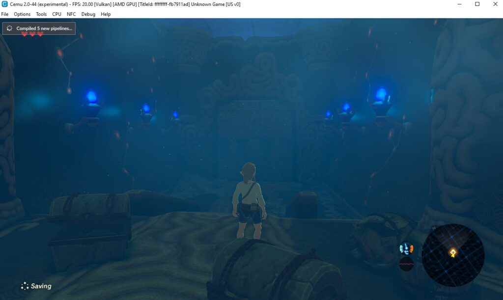 The Legend of Zelda: Breath of the Wild, bir Wii U öykünücüsü olan Cemu üzerinde çalışıyor.