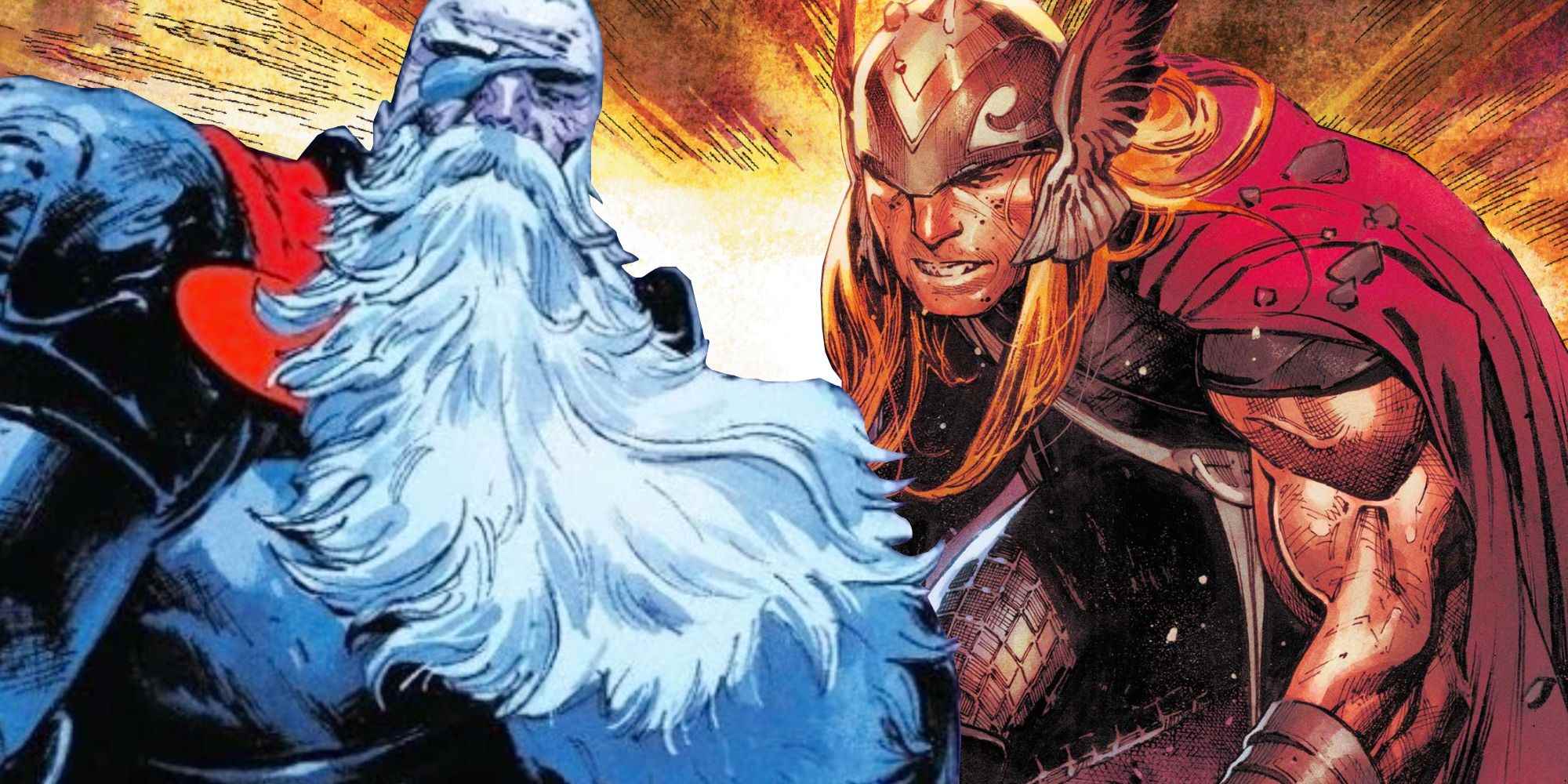 Marvel Comics'te Phoenix Force ile Thor ve Odin