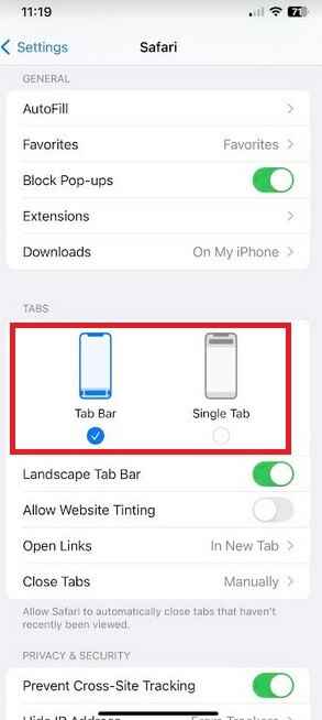 Safari'nin URL adres çubuğunun ekranın üstünde veya altında olmasını seçebilirsiniz - Apple iPhone kullanıcıları Chrome'un URL adres çubuğunu ekranın altına taşıyabilir