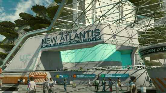 Starfield United Colonies'in genel merkezi New Atlantis şehrinde 2161'de kuruldu.