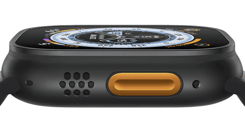 Siyah Apple Watch Ultra 2 render