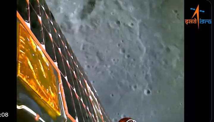 Chandrayaan-3: Vikram'ın görüntüleyici kamerası ayın ilk görüntülerini nasıl yakaladı?